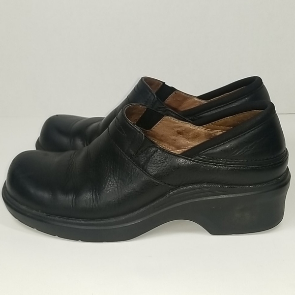 Ariat Women's Black Leather Clogs size 7.5 B - Picture 2 of 8